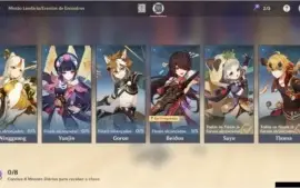 Conta Genshin Impact AR 57 10 personagens 5* e Aloy
