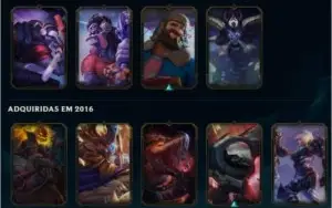 Conta lol platina 1, 118 champs e 51 Skins - S5