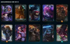 Conta League Of Legends 850+ Com Skins Raras