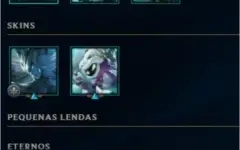 Conta lol excelente para youtubers e streamers
