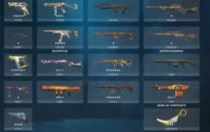 Conta valorant com skins compradas e de passe