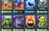 Conta clash royale desafiante II xp12 Record 4868 trofeus