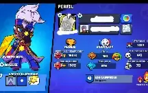 Conta Brawl stars + Clash Royale!!