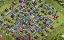 Conta clash of clans cv 13 full + clan nivel 6
