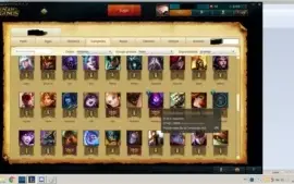 vendo conta league of legends