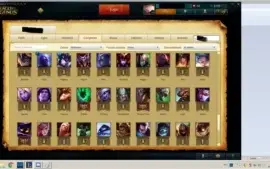 vendo conta league of legends