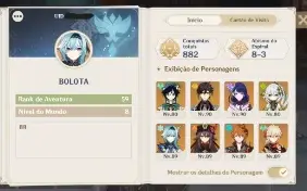 Conta de Genshin AR 59 RaidenC2+assinatura
