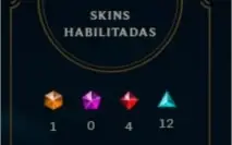 Conta League Of Legends Platina IV - 103 Skins