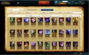 Conta League of Legends Diamante V + Skins