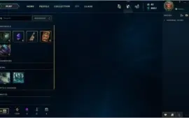 CONTA LOL RELIQUIA DA SEASON 3