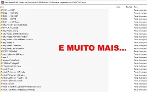 49500 presets lightroom - Versão para Computador