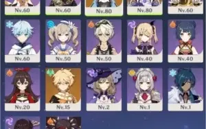 Genshin Impact, Keqing, Ayaka, AR 47 + 94 tiros guardados.