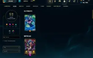 Ferro 1 com 80 Champs e 52 Skins ( Mais de 70 Jogos )