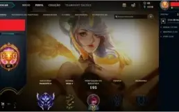 CONTA LEAGUE OF LEGENDS - 116 CHAMP - 97 SKINS - DIAMANTE