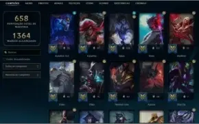 CONTRA MESTRE 300 SKINS 100 CHROMAS!!