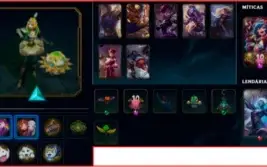 Conta de LOL Platina IV com Skins '' Vitoriosa ''
