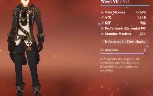 Genshin AR 53 Ayato Ganyu Itto e mais
