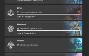 Conta Genshin Impact - AR55 - Parada há um tempo
