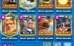 Clash conta Nv 14 Campeão Cavalheiro Dourado Nv 14 e etc