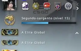 conta cs:go global prime