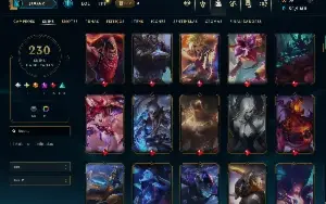 CHALLENGER FLEX 230 skins,nível 637 -MESTRE SOLQ