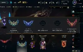 CHALLENGER FLEX 230 skins,nível 637 -MESTRE SOLQ