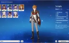 [AR7] Tartaglia + Razor + Ningguang 1 constelação