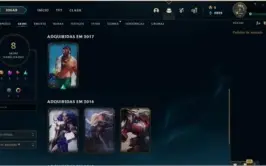 CONTA LOL GOLD