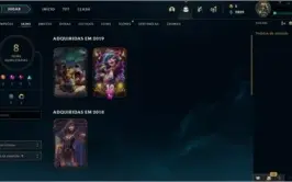 CONTA LOL GOLD