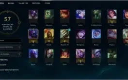 Conta diamond 20 champions promoção