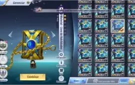 CONTA DE SAINT SEIYA AWAKENING 100% DOS CAVALEIROS