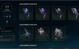 CONTA PLATINA 93 skins, 1 ultimate