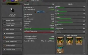 MS 163 ML 74 + PALLY 38 SKILL 98/88 + ACC LOYALTY POINTS 967