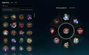 Conta 338 Skins, Platina 4 Soloq - Plat 3 Flex