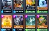 Clash Royale lvl12 todas as cartas