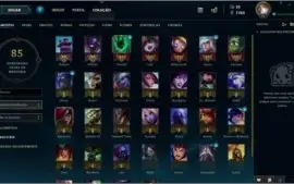 Conta PRATA II - 32 Champions + Skins