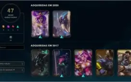 CONTA LEAGUE OF LEGENDS RARA