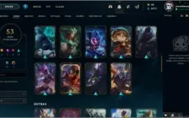 conta league of legends