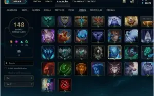 CONTA LOL OURO IV / 183 SKINS A MAIORIA LEGADO E ÉPICA