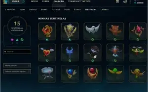 CONTA LOL OURO IV / 183 SKINS A MAIORIA LEGADO E ÉPICA