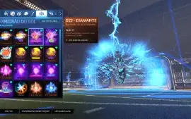rocket league tag SSL + 2000 créditos e passe
