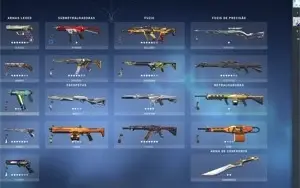 CONTA NO VALORANT COM 98 SKINS! Platina