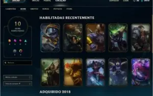 CONTA LVL 56 PRATA 3, 10 SKIN E 37 CHAMPS C/ E-MAIL