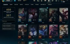 Bronze 3 com 150 Champs e 47 Skins