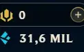 Conta Smurf Unranked Handleveled Com 31K Essências Azuis