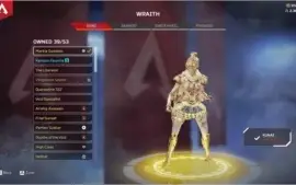Conta APEX com skins raras e 2 heranças