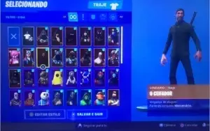 Conta Fortnite com Salve o Mundo lv 123