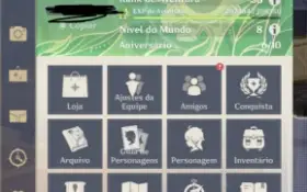 venda conta no genshin AR56