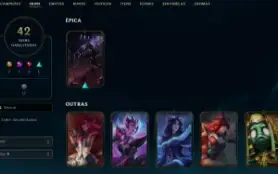Conta League of Legends Full Acesso - 67 Champs e 42 Skins