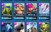 Conta Clash Royale torre nv10 10lendarias